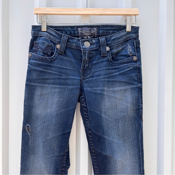 Big Star Jeans Liv Boot Bootcut Blue Denim Womens 27L - Picture 2 of 15